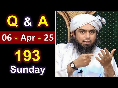193_Public Q & A Session with Engineer Muhammad Ali Mirza on SUNDAY [ 06_Apr_2025 ], Jhelum Academy