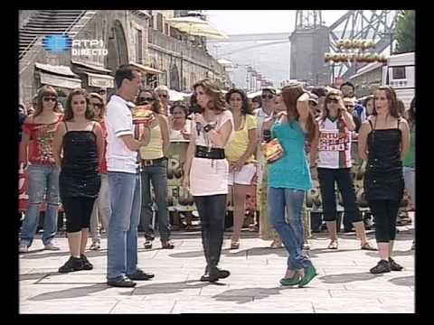 Catarina Pereira no "Força Portugal" - RTP1, 28.06.2010