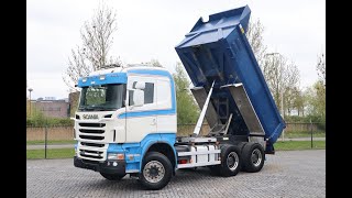 Scania R730 V8 | 6X4 | FULL STEEL | BIG AXLES | RETARDER | EURO 5 dump truck for sale - Image 4 | Autoline US Scania R730 V8 | 6X4 | FULL STEEL | BIG AXLES | RETARDER | EURO 5 dump truck | Image 4 - Autoline