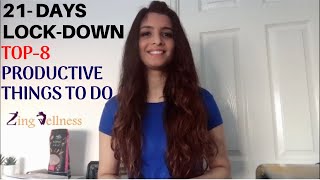 8 Productive Things To Do || 21 Days Lockdown || Quarantines
