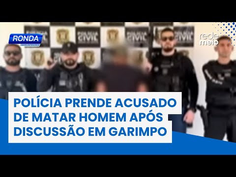 HOMICÍDIO BRUTAL NO AMAPÁ: Polícia Civil prende acusado de matar homem após discussão em garimpo