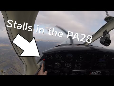 UK PPL | Slow Flight | Stalls | PA28