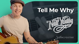 Tell Me Why by Neil Young | Acoustic Guitar Lesson