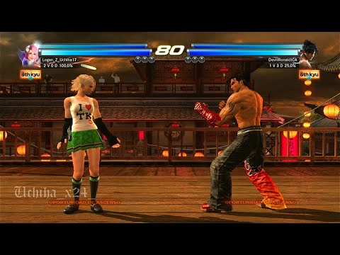 L7 23 Alisa Bosconovish ( Uchiha x24 ) VS ( DevilRonaldICA ) Jin Kazama - Tekken Tag 2 Online