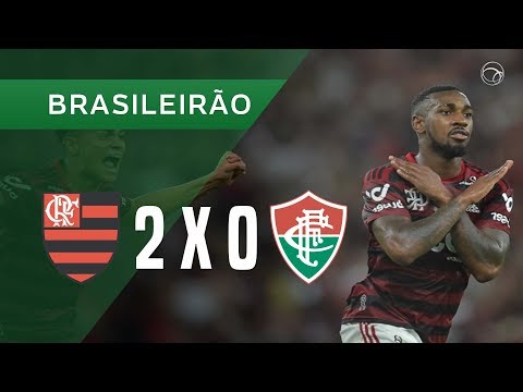 FLAMENGO 2 x 0 FLUMINENSE - GOLS - 20/10 - CAMPEONATO BRASILEIRO 2019