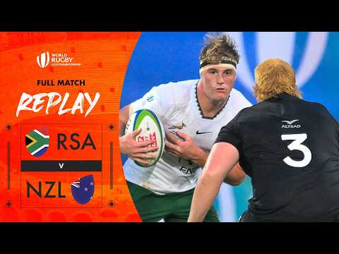 DRAMA IN THE FINAL 🤯 | South Africa v New Zealand | World Rugby U20 Championship | Full Match Replay