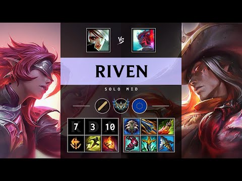 Riven Mid vs Yone - EUW Challenger Patch 25.19