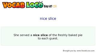 Video thumbnail for nice slice