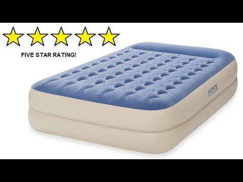 Product Review: Intex Queen Dura Beam Airbed Air Bed Air Mattress Camping Guest