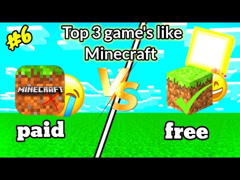 Top 3 Minecraft copy games you won't believe!
