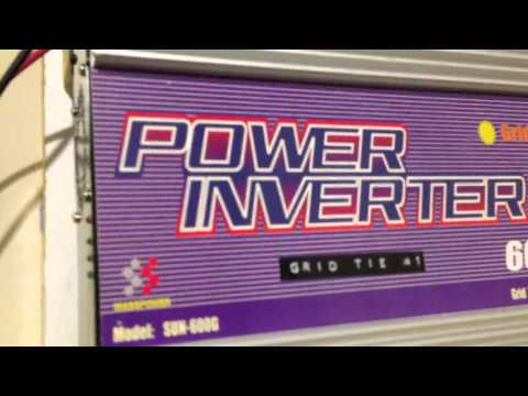 DIY Grid Tie - A word about cheap Grid Tie inverters