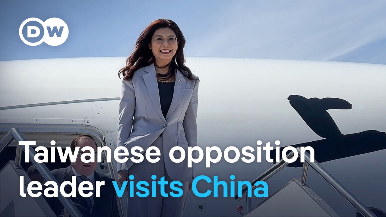 Taiwan opposition leader in China 'peace' mission | DW News