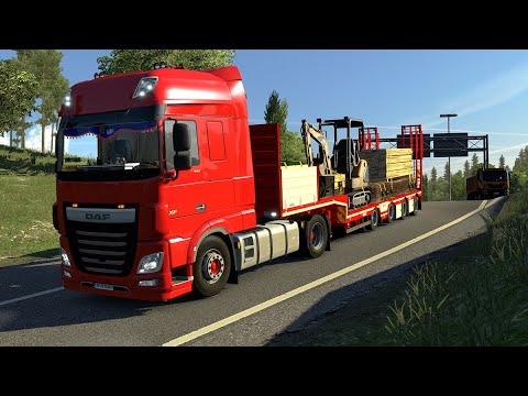[ETS2 1.36] Euro Truck Simulator 2 - NaturaLux - DAF XF 106 - Transportam orice