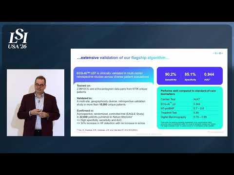 Simos Kedikoglou, anumana - ECG AI for early detection of heart conditions | LSI USA '26