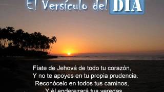 Miniatura del video: El versiculo del dia .com - Proverbios 3 v5-6