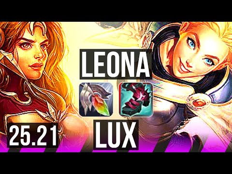 LEONA & Lucian vs LUX & Caitlyn (SUP) | 2/2/10 | KR Diamond | 25.21