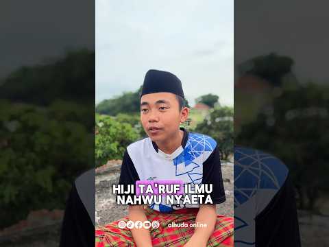 Tanya-tanya Ta'rif dalam Ilmu Nahwu