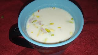 Badam Milk Recipe || Almond Milkshake