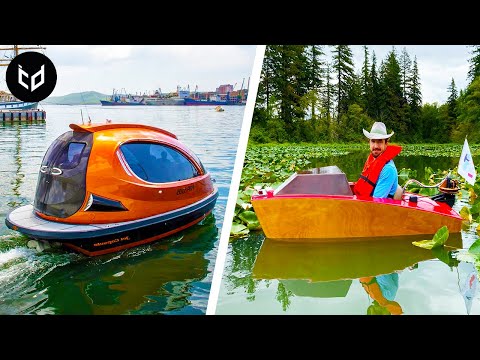 6 Incredible Mini Boats and Yachts | WATCH NOW !