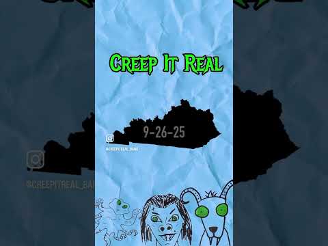 Teaser for Creep It Real’s upcoming KY creatures EP. #creepitreal #kentucky
