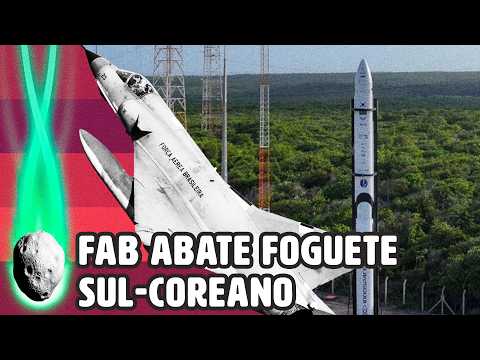 FAB DERRUBOU FOGUETE SUL-COREANO 35 SEGUNDOS APÓS DECOLAGEM NO MA | PLANTÃO