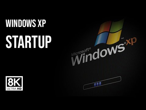Windows XP Startup (20th Anniversary) [8K UHD]