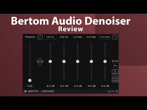 Bertom Audio - Denoiser v2  - Review (Best free denoiser?)