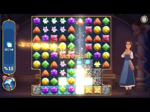 Beauty and the Beast Perfect Match Level 203 - NO BOOSTERS 👸👸👸