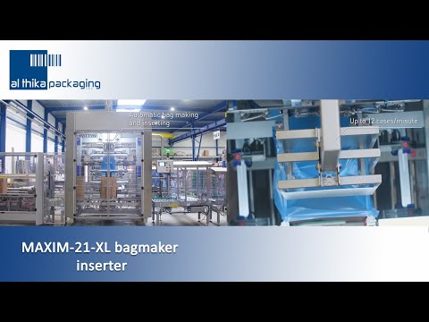 MAXIM 21 XL Bagmaker & Inserter by Pattyn - Al Thika Packaging distributor in the Gulf