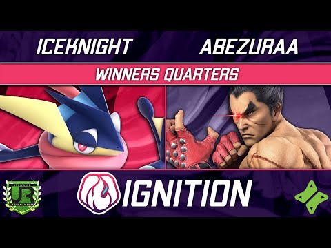 IceKnight (Greninja) vs abezuraa (Kazuya) - Ignition 324 WINNERS QUARTERS