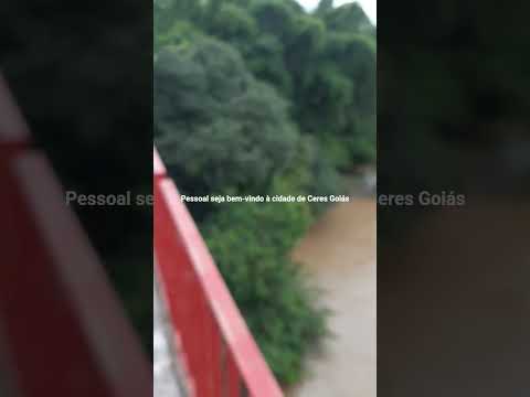 pessoal seja bem-vindo à cidade de Ceres Estado de Goiás