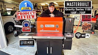 1-Year Review of The Masterbuilt Gravity 1150 Charcoal Smoker-Grill! / Best Smoker-Grill for 2026?