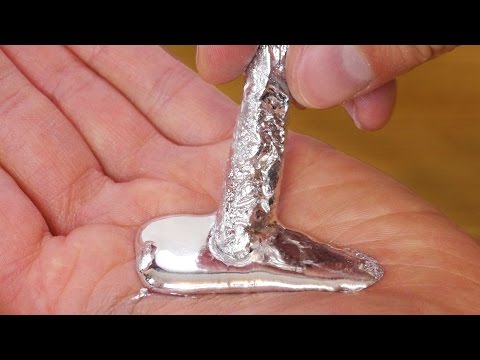 You Can MELT METAL In Your HAND! - Liquid Metal Science Experiments Video