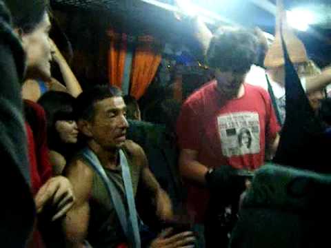 Ortigueira batucada bus 2010