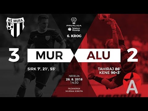 6.krog: Mura - Aluminij 3:2 ; Prva liga Telekom Slovenije 2018/2019