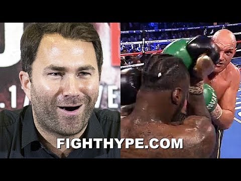 EDDIE HEARN REACTS TO TYSON FURY STOPPING DEONTAY WILDER; WANTS FURY VS. JOSHUA IN SUMMER