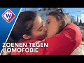 Geen zoen uit liefde, maar uit protest op Valentijnsdag - OMROEP WEST