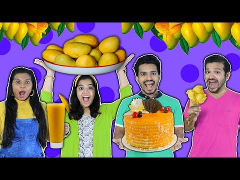 We Ate Only Mango For 24 Hours Challenge | Hungry Birds