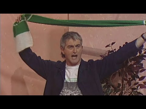 Dermot Morgan as 'Tony The Chippy Carpenter' Ireland 1989