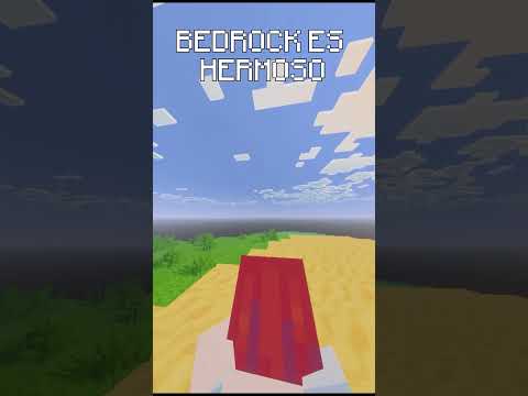 BEDROCK es HERMOSO🥵🔥#minecraft #jennymod #jennymodminecraft #minecraftshorts   #minecraftpe