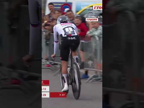 👏​🇫🇷​ Dorian Godon s'offre le prologue du Tour de Romandie #cyclisme #lequipe #pogacar