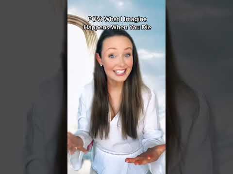 What I imagine happens when we die #afterlife