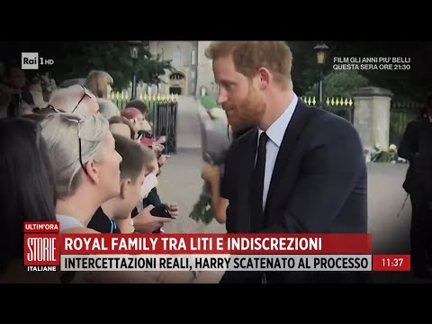 Royal family tra liti e indiscrezioni - Storie Italiane 08/06/2023
