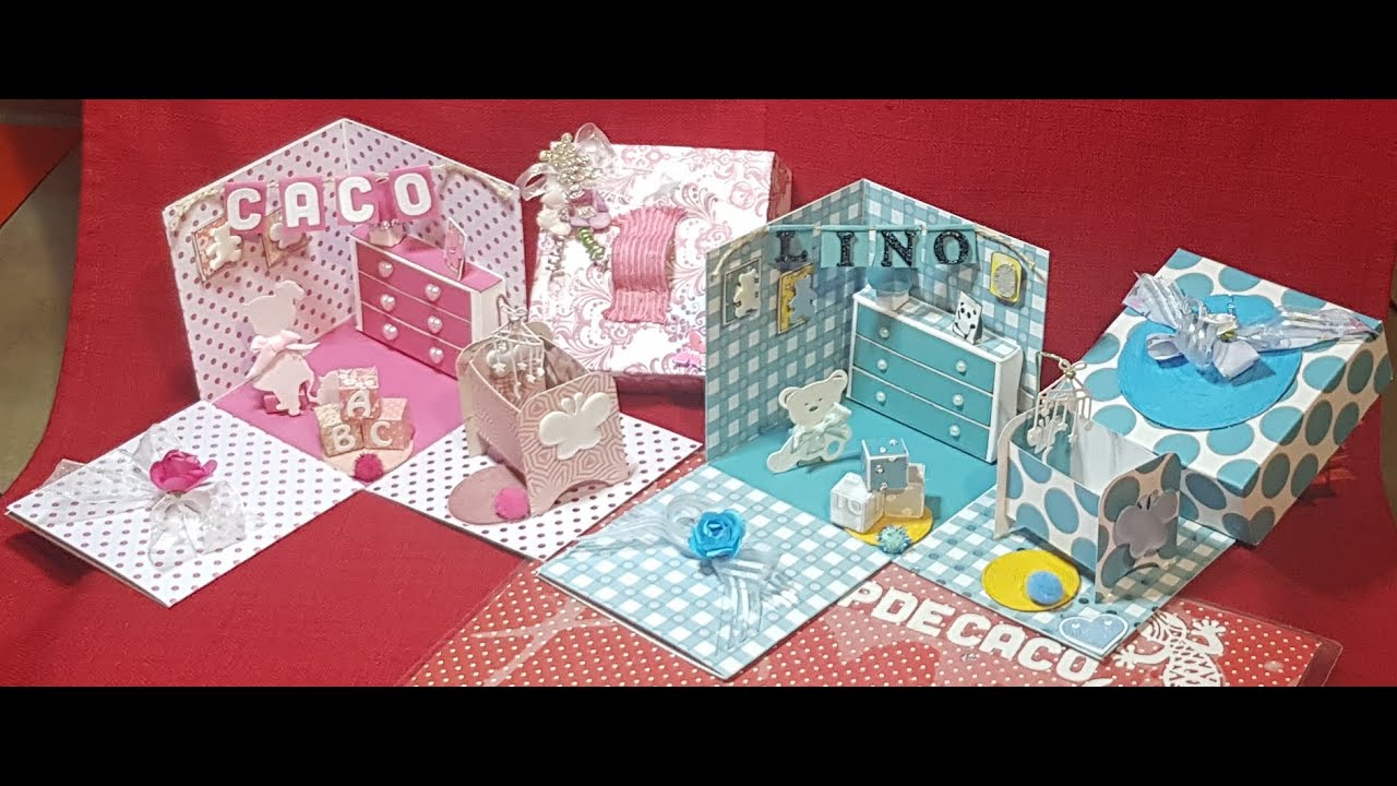 Watch Cadeau Baptême Fille 1 An Now tuto box a explosion naissance ou baptême