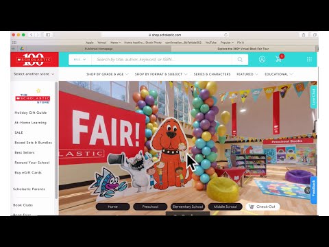 Scholastic Book Fairs - Virtual Fair Tour