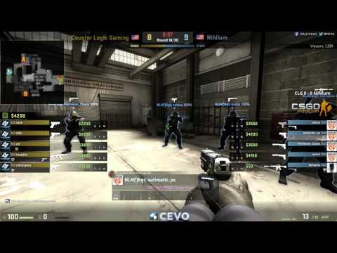 CLG vs Nihilum Game 1 (CEVO-P CS:GO Season 7) - Misled & Dust