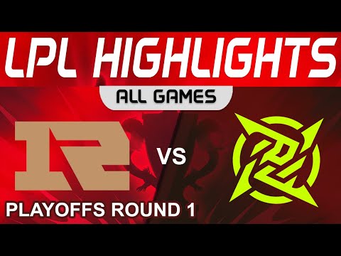 RNG vs NIP Highlights ALL GAMES LPL Summer Playoffs 2023 Royal Never Give Up vs Ninjas in Pyjamas