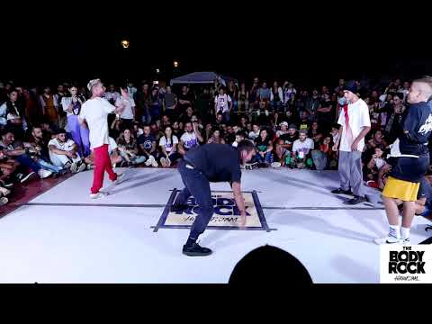 The Body Rock Hip Hop Jam Vol.13 - DART & MONY VS SOCKFLOW &  SISCO D (ottavi)