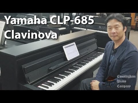 Yamaha CLP 685 Clavinova | Cunningham Piano Co