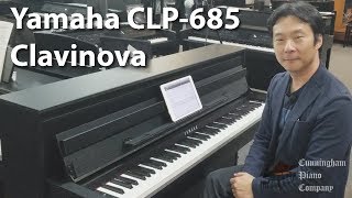 Yamaha CLP 685 Clavinova | Cunningham Piano Co